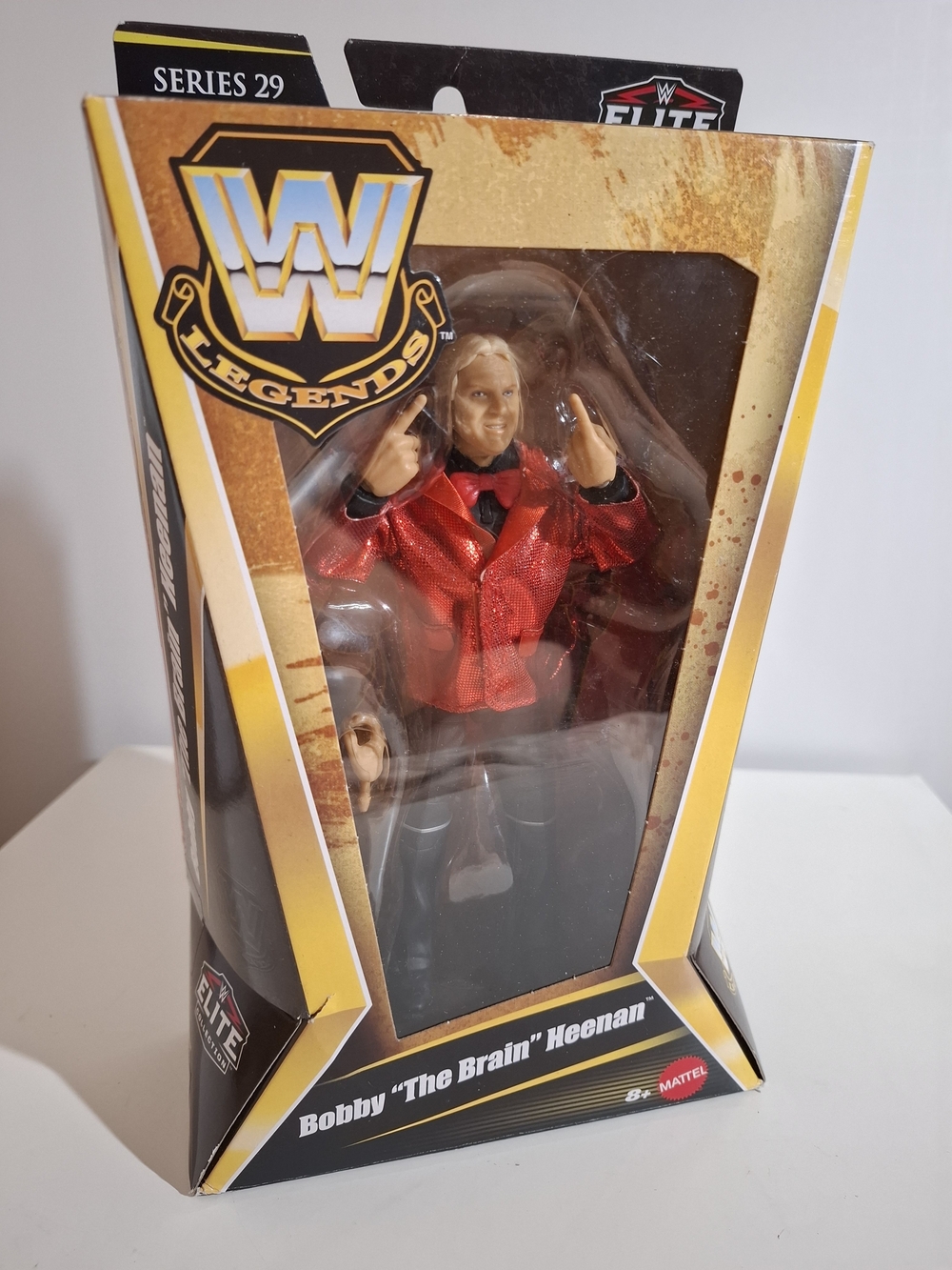 WWE Legends Bobby "The Brain" Heenan Red Jacket Action Figure
